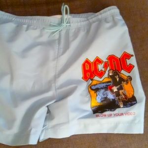 ACDC Swimming trunks nwt